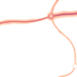 Night-time road noise heatmap for TF7 5TX