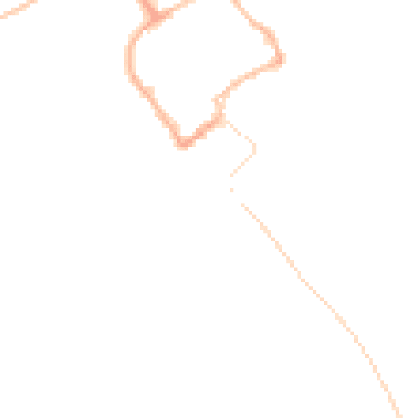 Night-time road noise heatmap for TF9 1AH