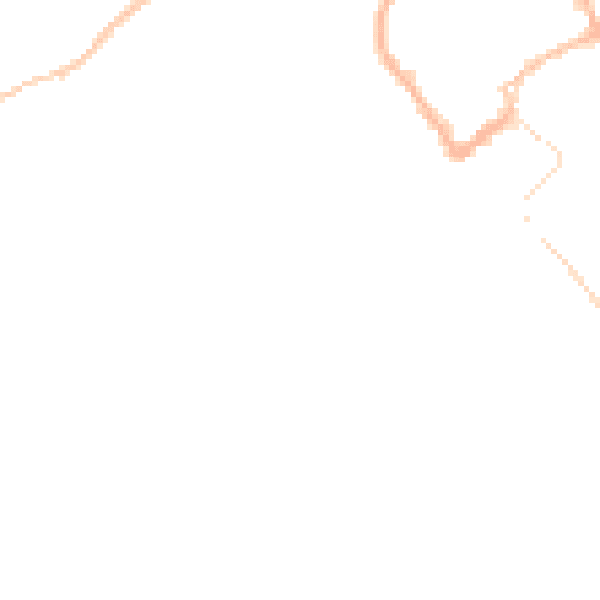 Night-time road noise heatmap for TF9 1AL