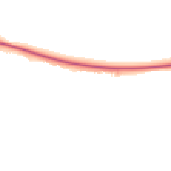 Night-time road noise heatmap for TF9 1HW