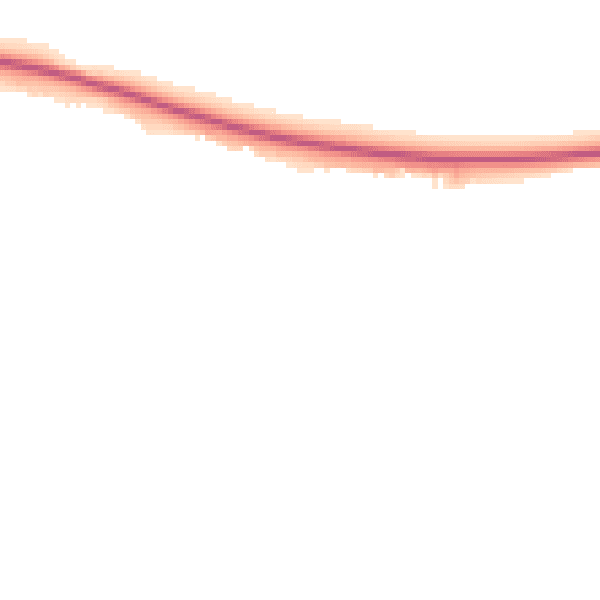 Night-time road noise heatmap for TF9 1HZ