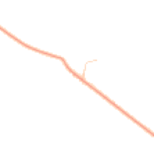 Daytime road noise heatmap for TF9 2DH