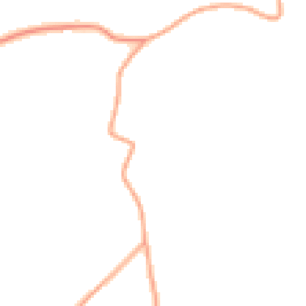 Daytime road noise heatmap for TF9 2JB