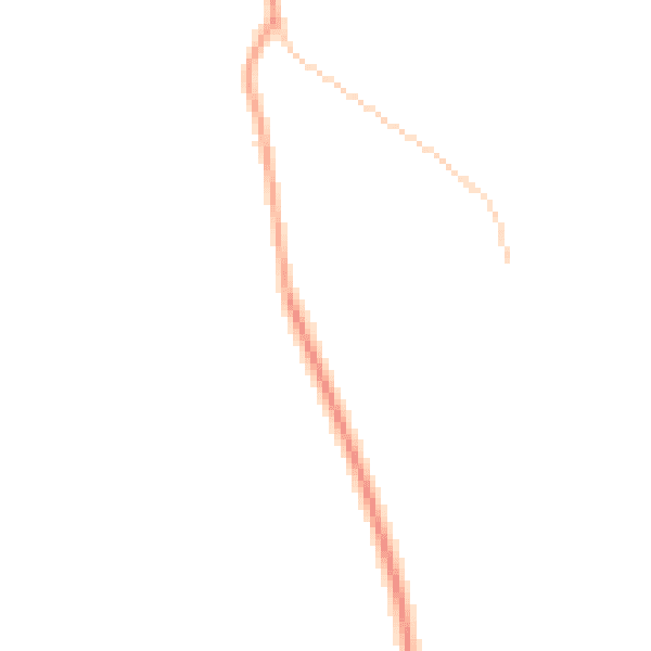 Daytime road noise heatmap for TF9 2NR