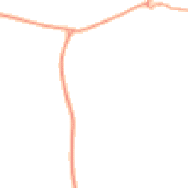 Daytime road noise heatmap for TF9 2RJ