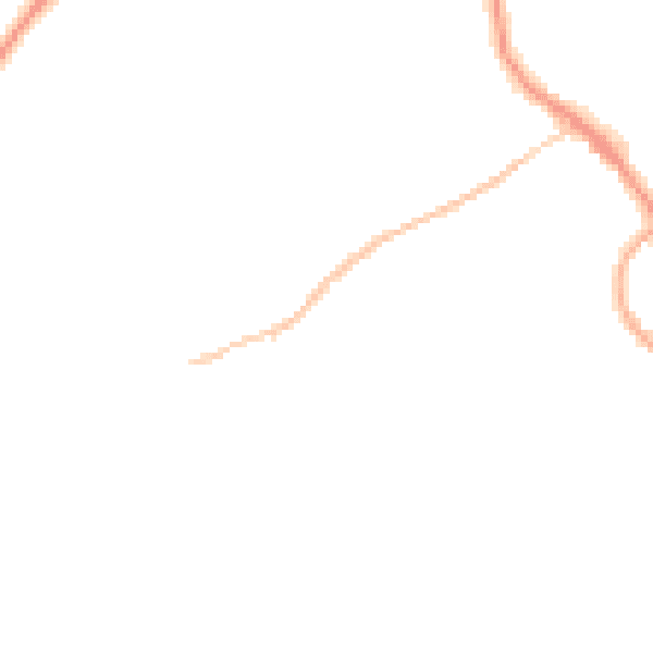 Night-time road noise heatmap for TF9 3BL