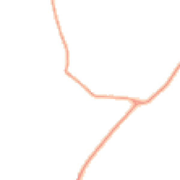Daytime road noise heatmap for TF9 4BE