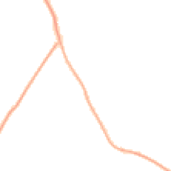 Night-time road noise heatmap for TF9 4HU