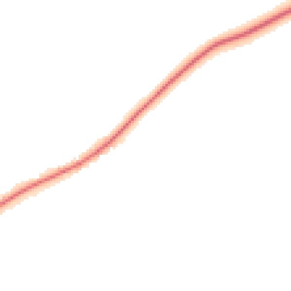 Night-time road noise heatmap for TF9 4PN