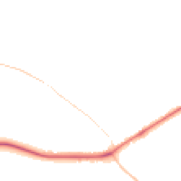Night-time road noise heatmap for TF9 4RW