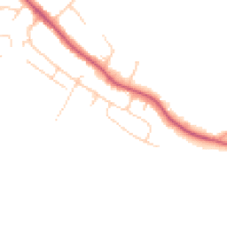 Daytime road noise heatmap for TN10 3AT