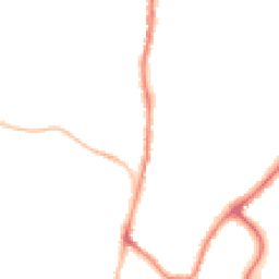 Night-time road noise heatmap for TN10 3DT
