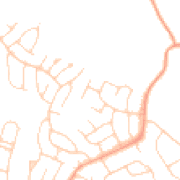 Daytime road noise heatmap for TN10 4ED