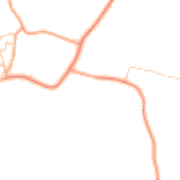Daytime road noise heatmap for TN12 0DR