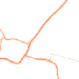 Daytime road noise heatmap for TN12 0DT