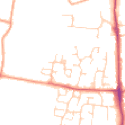 Daytime road noise heatmap for TN12 0GJ