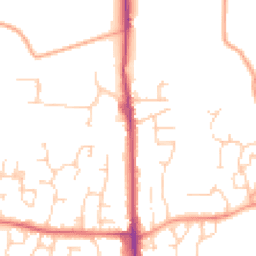 Daytime road noise heatmap for TN12 0QE