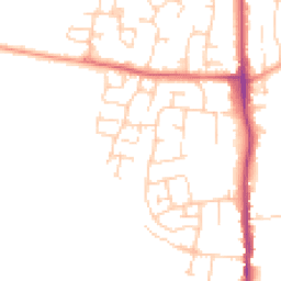 Daytime road noise heatmap for TN12 0TJ