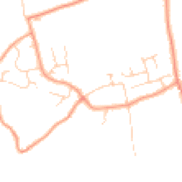 Daytime road noise heatmap for TN12 5AA