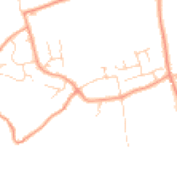 Daytime road noise heatmap for TN12 5AE
