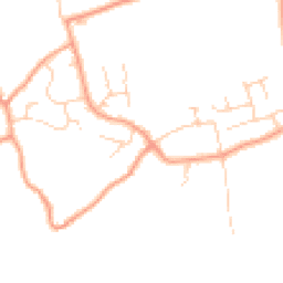Daytime road noise heatmap for TN12 5AU