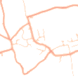 Daytime road noise heatmap for TN12 5BN