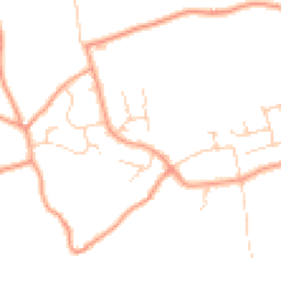 Daytime road noise heatmap for TN12 5BQ