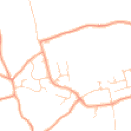 Daytime road noise heatmap for TN12 5BS