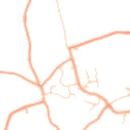 Daytime road noise heatmap for TN12 5BU