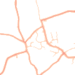 Daytime road noise heatmap for TN12 5DA