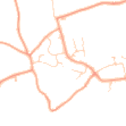 Daytime road noise heatmap for TN12 5DG