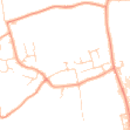 Daytime road noise heatmap for TN12 5DQ