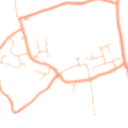 Daytime road noise heatmap for TN12 5EF