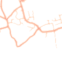 Daytime road noise heatmap for TN12 5EH