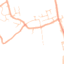Daytime road noise heatmap for TN12 5ES