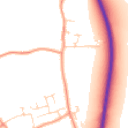 Daytime road noise heatmap for TN12 5HW