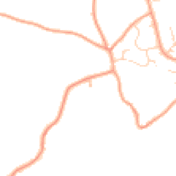 Daytime road noise heatmap for TN12 5LD