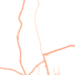 Daytime road noise heatmap for TN12 5LJ