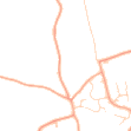 Daytime road noise heatmap for TN12 5LX