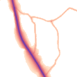 Daytime road noise heatmap for TN12 5NG