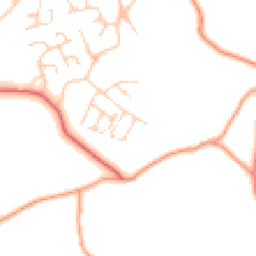Daytime road noise heatmap for TN12 6FQ