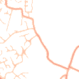 Daytime road noise heatmap for TN12 6HG