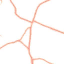 Daytime road noise heatmap for TN12 6NH