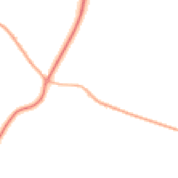 Night-time road noise heatmap for TN12 6QR