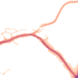Daytime road noise heatmap for TN12 6QZ