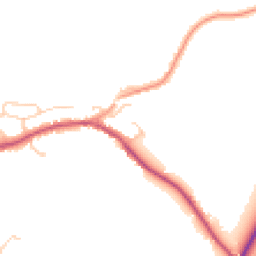 Daytime road noise heatmap for TN12 6RD