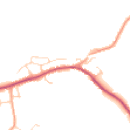 Daytime road noise heatmap for TN12 6RL