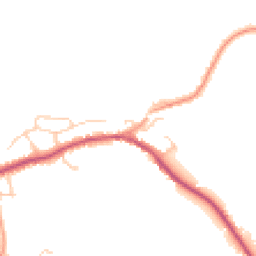 Daytime road noise heatmap for TN12 6RQ