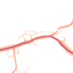 Daytime road noise heatmap for TN12 6RW