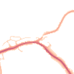 Daytime road noise heatmap for TN12 6SA